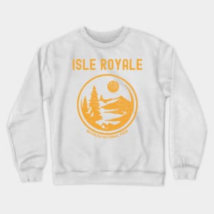 Isle Royale National Park Michigan Crewneck Sweatshirt